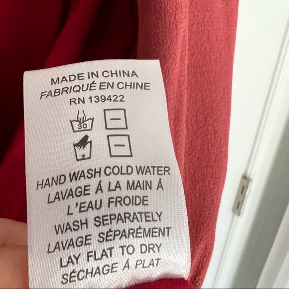 TOBI DOUBLE OVER DOUBLE BELLE SLEEVE BRICK ROMPER size M - Picture 12 of 12